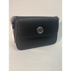 CXL Christian Lacroix Karen Caviar Shoulder Bag Classic Black Vegan Leather NWT